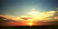 Sunset at the Dyke